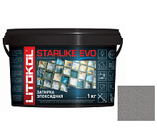 Затирка эпоксидная для швов Litokol Starlike Evo S.115 Grigio Seta серый шелк 1 кг