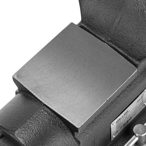 Тиски слесарные BVH-200, 200 мм, поворотные, стальная направляющая, с наковальней //Denzel фото 12