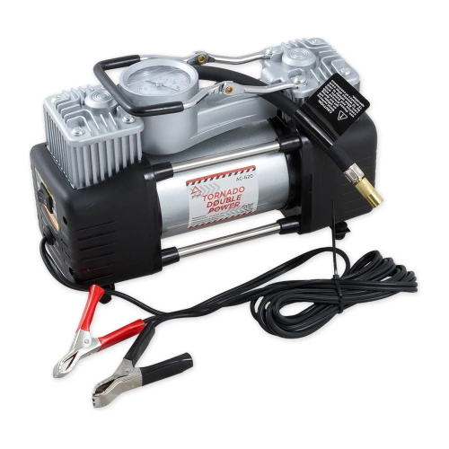 Автомобильный двухцилиндровый компрессор ARNEZI 10 бар, 60 л/мин, 300 Вт, AC620 DOUBLE POWER A0302013