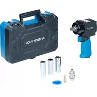 Ударный укороченный пневмогайковерт NORDBERG NP14075K