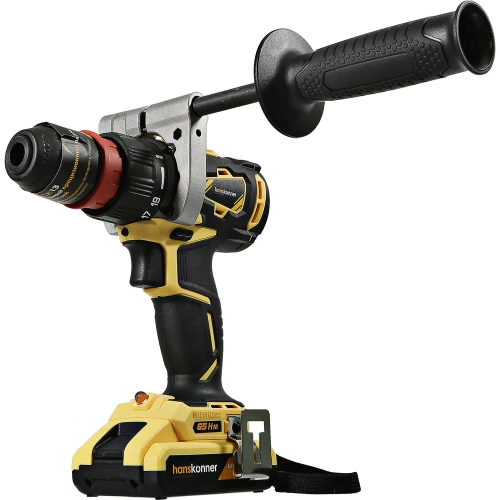 Аккумуляторная дрель-шуруповерт Hanskonner HCD1865BLC фото 8