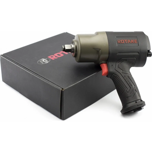 Пневматический ударный гайковерт Rotake 1/2", 1890hm композитный RT-5276 фото 7