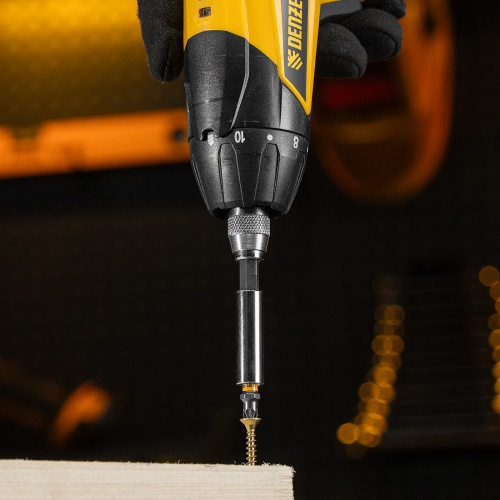 Бита PZ2х25, сталь S2, шестигранный профиль, 10 шт. Е 6,3 Denzel фото 8