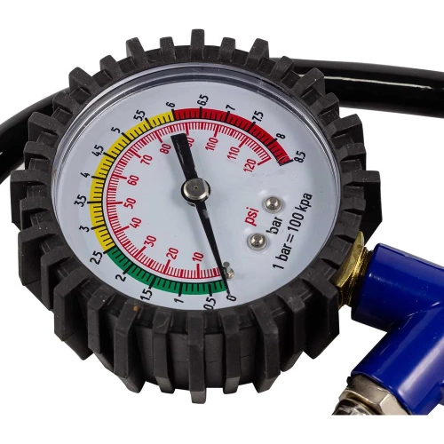 Пистолет для подкачки шин с манометром и шлангом Forcekraft FK-STG-26K6(50329) фото 6 Пистолет для подкачки шин с манометром и шлангом Forcekraft FK-STG-26K6(50329) фото 6