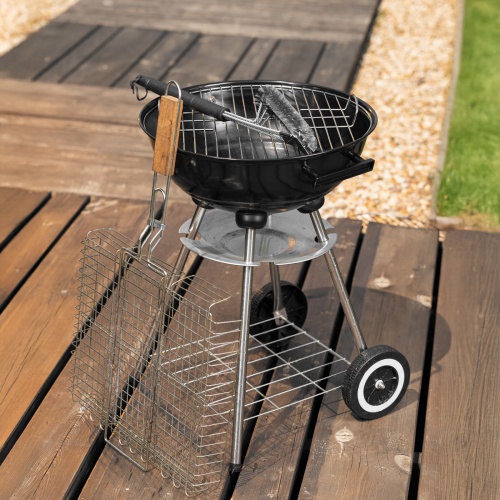 Щетка для чистки гриля 46,5 см, 2 в 1 (щетка, скребок) Camping Palisad фото 12