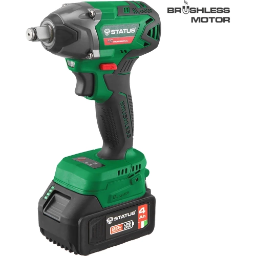 Бесщеточный ударный аккумуляторный гайковерт STATUS UniOne CTW 24HLi 07410401 фото 3 Бесщеточный ударный аккумуляторный гайковерт STATUS UniOne CTW 24HLi 07410401 фото 3
