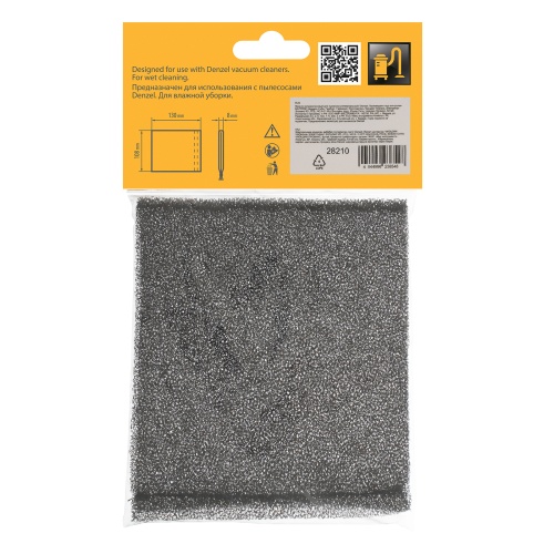 Фильтр полиуретановый для пылесоса универсальный Denzel фото 6