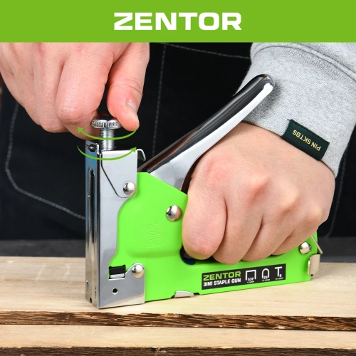 Степлер строительный 3 в 1 Zentor ZT160003S фото 3 Степлер строительный 3 в 1 Zentor ZT160003S фото 3