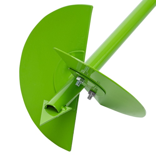 Бур лопастной со сменными ножами, 2110 мм, удлинитель, диаметр 150 мм, 200 мм, Сибртех фото 3