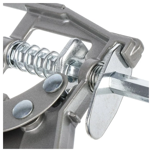 Пистолет для герметика BARTEX 225 мм, скелет усил, шток 8 мм, фиксатор 150025 302069 фото 4