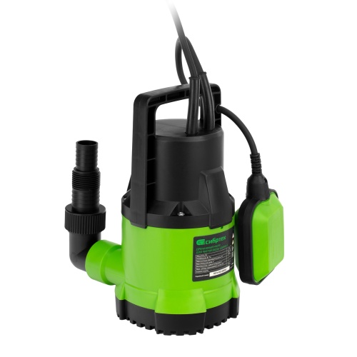 Дренажный насос для чистой воды СДН500-5, 500 Вт, напор 8 м, 8000 л/ч Сибртех фото 5