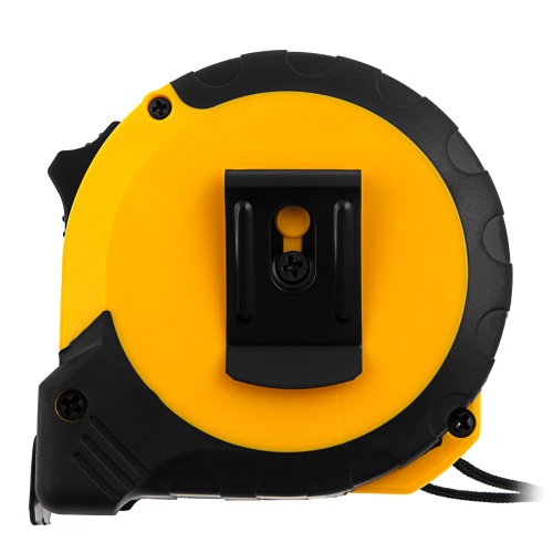 Рулетка 8м х 25мм, двухкомп. корпус, кнопка-пауза Denzel фото 3