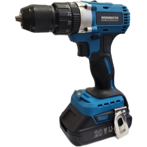 Аккумуляторная дрель-шуруповерт WorkMaster АШ-20ЛБУ