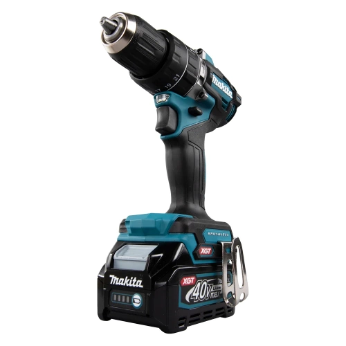 Ударная аккумуляторная дрель-шуруповерт Makita XGT BL/XPT 40В, 0-2200 об\мин;33000уд\м, 13 HP002GD201 фото 9