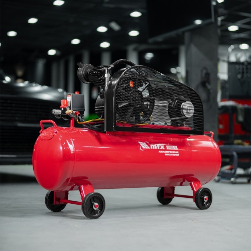 Компрессор воздушный ременный привод КР2500/80, 2,5 кВт, 80 литров, 420 л/мин МТХ фото 50