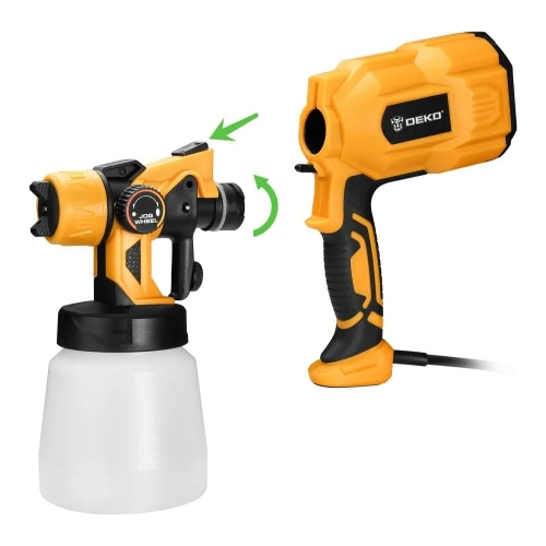 Электрический краскопульт DEKO DKSG55K1 HVLP 018-1043 фото 4