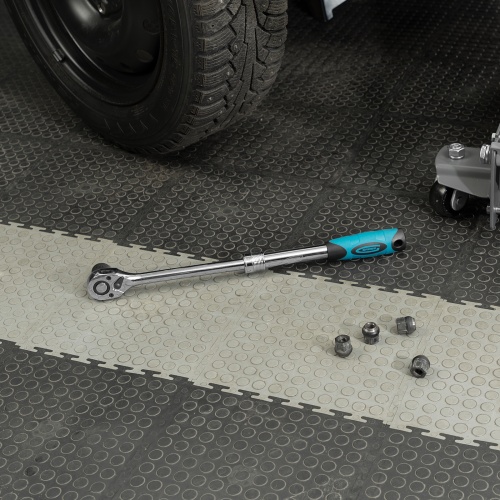 Ключ-трещотка телескопический 1/2", 305-445 мм, CrV, 72 зуба, с быстрым сбросом, хром Gross фото 10 Ключ-трещотка телескопический 1/2", 305-445 мм, CrV, 72 зуба, с быстрым сбросом, хром Gross фото 10