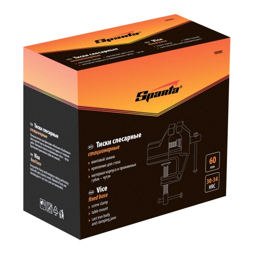 Тиски, 60 мм, крепление для стола Sparta фото 28 Тиски, 60 мм, крепление для стола Sparta фото 28