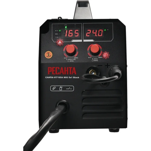 Сварочный полуавтомат Ресанта САИПА-VI7165А MIG 5в1 Black 900/65/228 фото 7 Сварочный полуавтомат Ресанта САИПА-VI7165А MIG 5в1 Black 900/65/228 фото 7