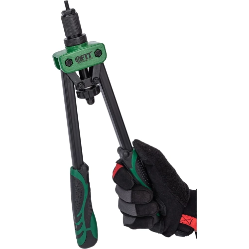 Силовой заклепочник FIT двуручный Профи для резьбовых заклепок, М3-М10 (350 мм) 32068 фото 7 Силовой заклепочник FIT двуручный Профи для резьбовых заклепок, М3-М10 (350 мм) 32068 фото 7