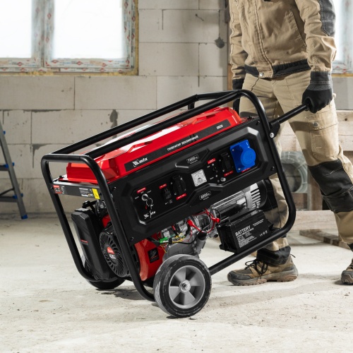 Генератор бензиновый RS-9000E, 7 кВт, 230В, электростартер MTX фото 24