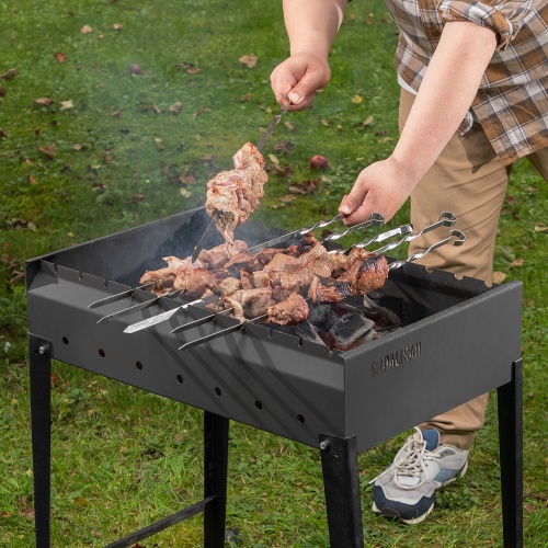 Шампуры с чехлом 60 см, 6 шт, Camping Palisad фото 12