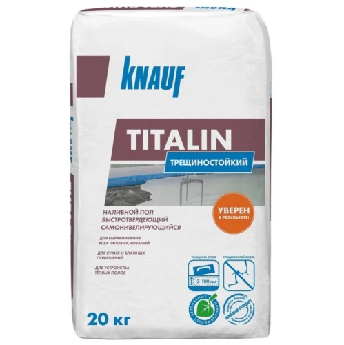 Пол наливной Knauf Титалин 20 кг