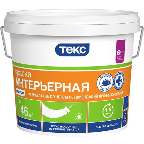 Краска интерьерная Текс Универсал 14 кг