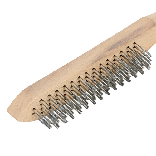 Щетка четырехрядная металлическая с деревянной ручкой Sparta фото 4