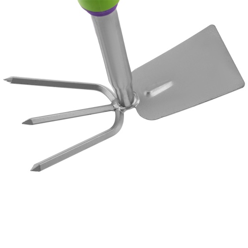 Мотыжка комбинированная, 80 х 280 мм, стальная, пластиковая рукоятка, Connect, Palisad фото 4