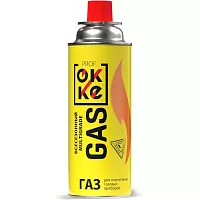 Газ углеводородный сжиженный в баллонах для портативных бытовых газовых приборов OKKE Всесезонный ПГП-520-029