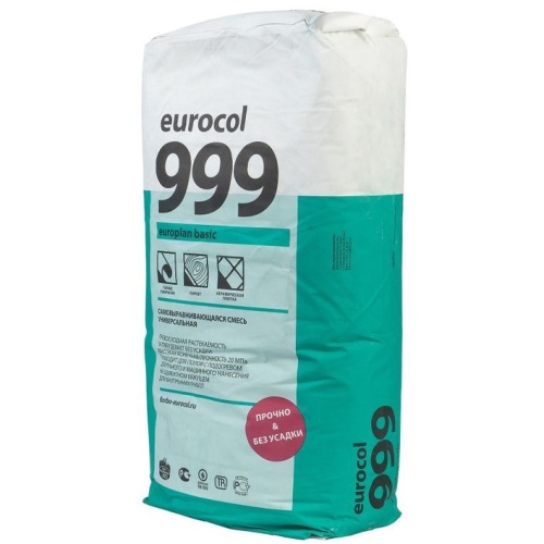Смесь самовыравнивающаяся Forbo Eurocol 999 Europlan Basic 20 кг