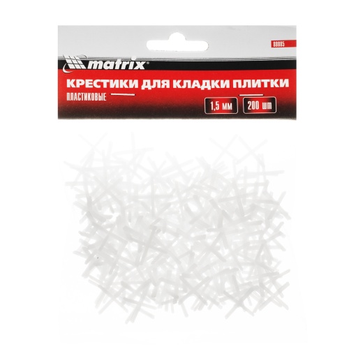 Крестики, 1.5 мм, для кладки плитки, 200 шт Matrix фото 4