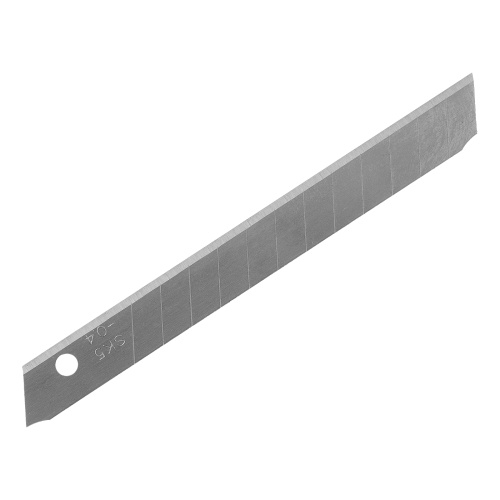 Лезвия, 9 мм, сталь SK5 - 0,4 мм, 10 штук Denzel Лезвия, 9 мм, сталь SK5 - 0,4 мм, 10 штук Denzel