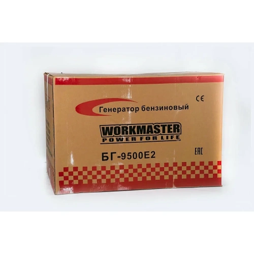 Бензиновый генератор WorkMaster БГ-9500E2 фото 3