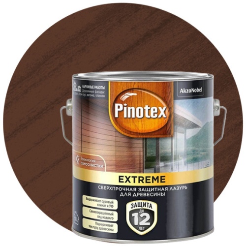 Пропитка для древесины Pinotex Extreme 5351740 тик 2,5 л
