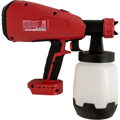Аккумуляторный краскораспылитель WORTEX CPS 1810 ALL1 0333262 фото 6 Аккумуляторный краскораспылитель WORTEX CPS 1810 ALL1 0333262 фото 6
