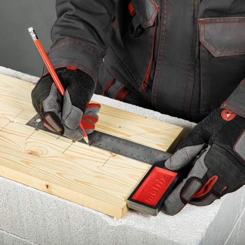 Угольник стальной, 250 мм, градуировка Matrix фото 7