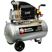 Поршневой масляный компрессор QUATTRO ELEMENTI CYCLONE-50 248-634