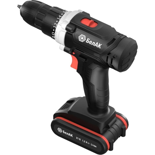 Дрель-шуруповерт БелАК щеточная, 21V 40Hm, в коробке, 1 АКБ БАК.53310 фото 5 Дрель-шуруповерт БелАК щеточная, 21V 40Hm, в коробке, 1 АКБ БАК.53310 фото 5