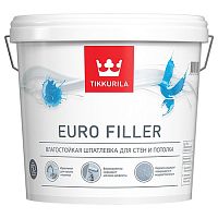 Влагостойкая шпатлевка Tikkurila Euro Filler 10л