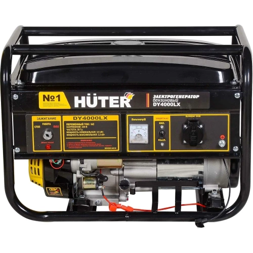 Бензиновый генератор Huter DY4000LX - электростартер 64/1/22 фото 4