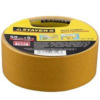 Лента клейкая Stayer Master 1221-50-05 двухсторонняя 5 м