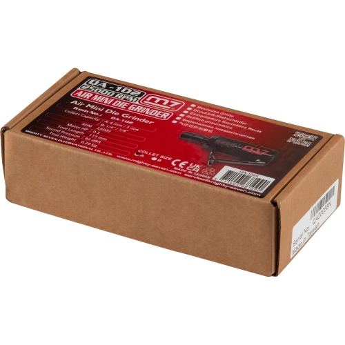 Пневматическая бормашина (шарошка) MIGHTY SEVEN 3 - 6 мм, 25000 об/мин QA-102A фото 9