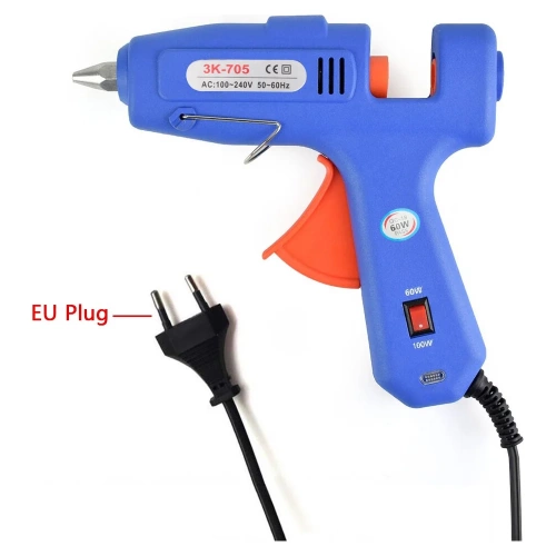 Большой клеевой пистолет Hobby&pro 60W премиум + клеевые стержни 2 шт 7707497 фото 3 Большой клеевой пистолет Hobby&pro 60W премиум + клеевые стержни 2 шт 7707497 фото 3