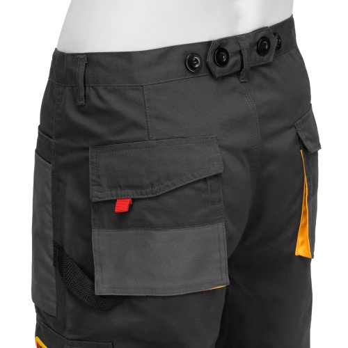 Брюки профессиональные рабочие, 65% полиэстер 35% хлопок, XL Denzel фото 8 Брюки профессиональные рабочие, 65% полиэстер 35% хлопок, XL Denzel фото 8