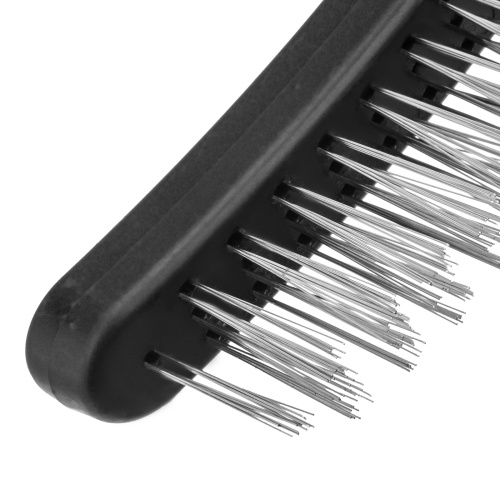 Щетка трехрядная металлическая с пластмассовой ручкой Sparta фото 4