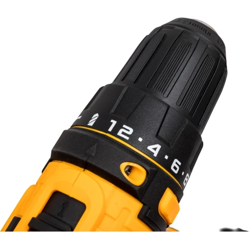 Бесщеточная дрель-шуруповерт STEHER 20 В, 45 Н·м, 2 АКБ LMS (2 А·ч), сумка CB-45-22 фото 7