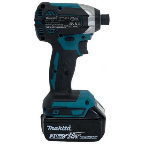 Ударный аккумуляторный шуруповерт Makita LXT 18В DTD153SF фото 5