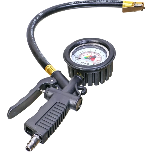 Пистолет профессиональный с жидкостным манометром для подкачки легковых колес VENTY DP-202 фото 3